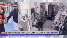Ispanijoje sulaikytas tiesioginio eterio metu reporterės užpakalį grabinėjęs vyras (VIDEO)