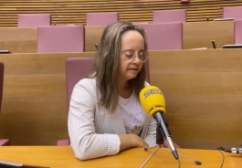 Istorinis įvykis Ispanijoje: parlamento nare tapo Dauno sindromą turinti moteris