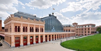 Ispanijoje gražiausia pasaulyje geležinkelio stotis