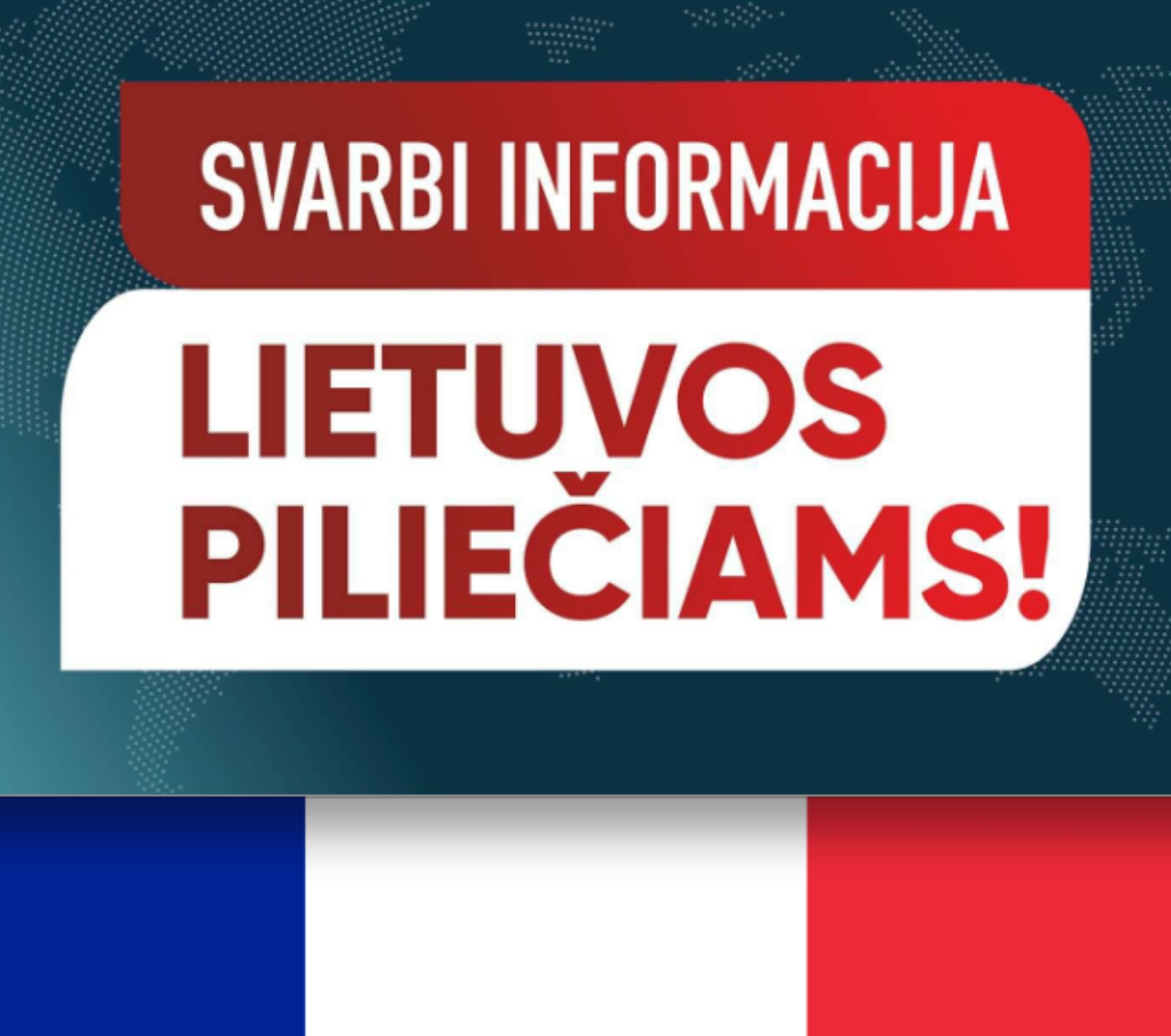 Kontrolė dėl įvažiavimo į Prancūziją pratęsta iki spalio 31 d., įvardintos išimtys