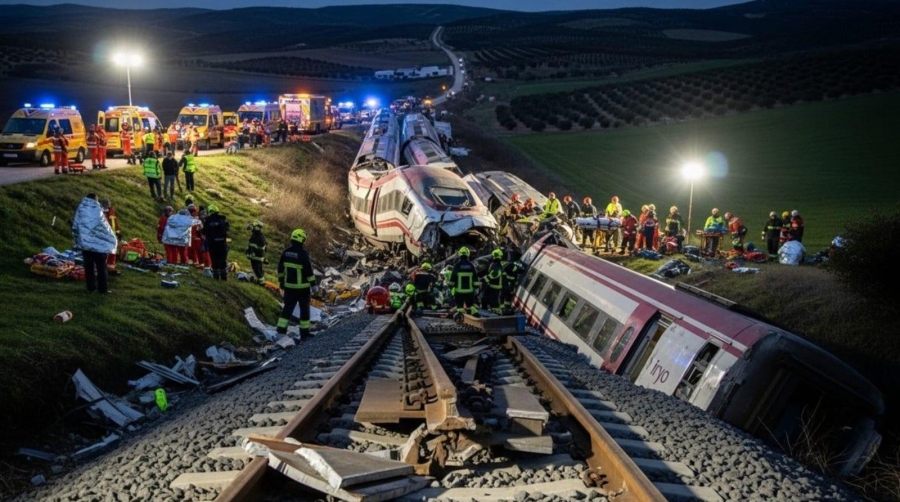 Paaiškėjo, kodėl Ispanijoje įvyko traukinių avarija, nusinešusi mažiausiai 68 gyvybes
